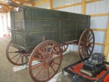 Late 1800’s Studebaker triple box horse drawn wagon
