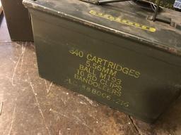 12 gauge and Air Gun Pellets in Ammo Can