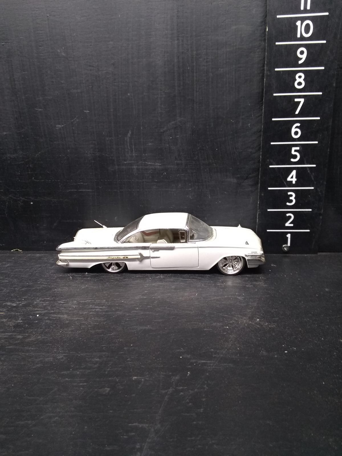 Diecast Model Car-White Impala