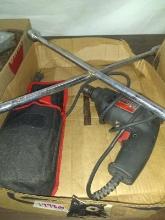 Tools - Electric Drill, Quick Start Battery, Cross Lug Wrench