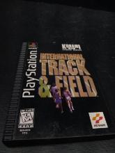 Playstation Long Box Video Game-International Track & Field