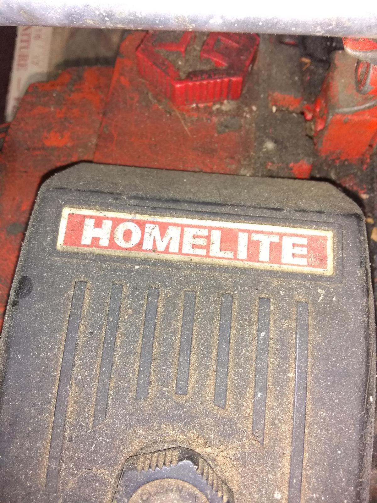 BL-Homelite Super XL Gas Powered Chainsaw