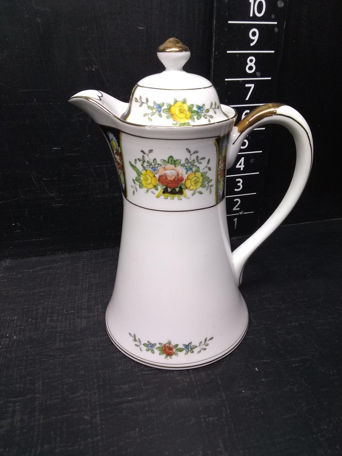 Hand painted Noritake Covered Pitcher