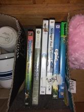 BL-Assorted DVDs and XBox 360 Game