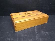 Custom Made Document Box with Finger Joints