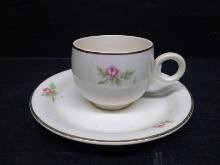 Vintage Cup and Saucer-Homer Laughlin