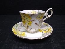 Vintage Cup and Saucer-Fondeville-England