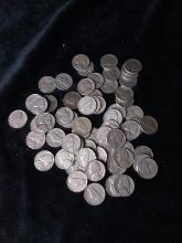 Coin-(68) 1958P Nickels