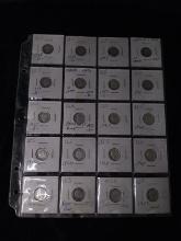 Coin-Collection 20 1950s 1960s Dimes