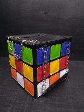 Rubik's Cube Vinyl Purse