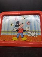 Vintage Metal Mickey Mouse Bed Tray