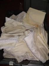 BL- Assorted Pillow Covers, Sheets, Linens w/ Tote