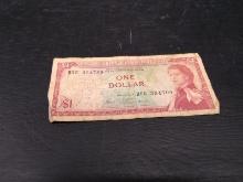 Canadian One Dollar Note