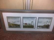 Framed and Matted Prints-Lighthouse