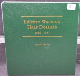 COMPLETE SET OF WALKING LIBERTY HALF DOLLARS