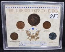 THE U.S.HISTORIC COINS COLLECTION