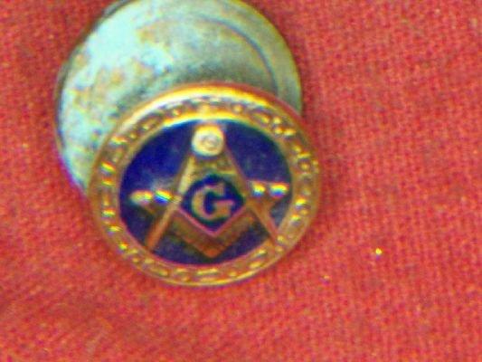 10kt Yellow Gold Masonic Tie Pin
