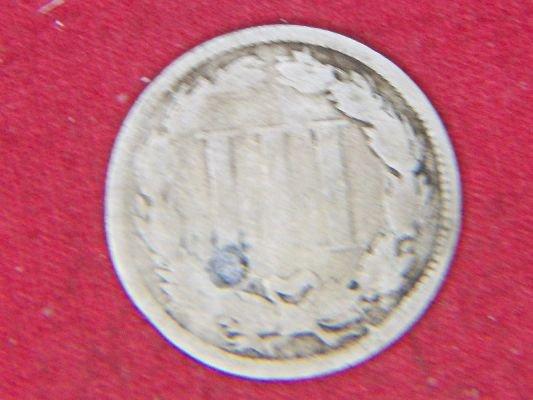 1866 U.S. 3 Cent Copper Nickel
