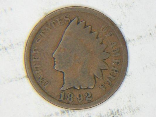 1892 Indian Head Cent