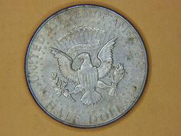 1965 Kennedy 1/2 Dollar 40% Silver