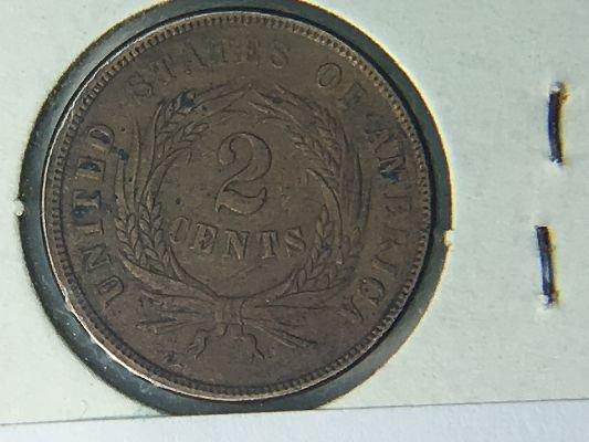 1864 2 Cent Piece