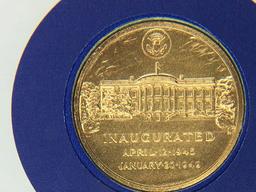 Harry Truman Presidential Medal With Biography