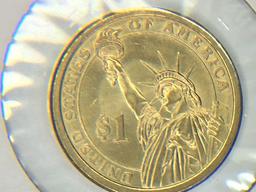 GEORGE WASHINGTON ERROR COIN.  THE DATE AND THE MINT MARK DO NOT APPEAR ON