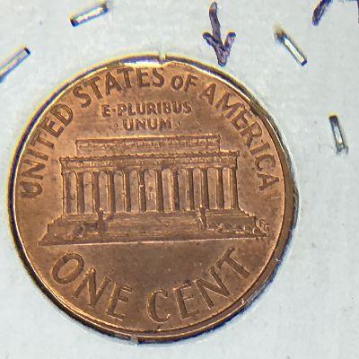 1998 MEMORIAL CENT WITH A WIDE AM ERROR