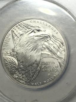 Bald Eagle Silver Coin Half Dollar First Day Of Issue 932 Of 997 Rare Piece