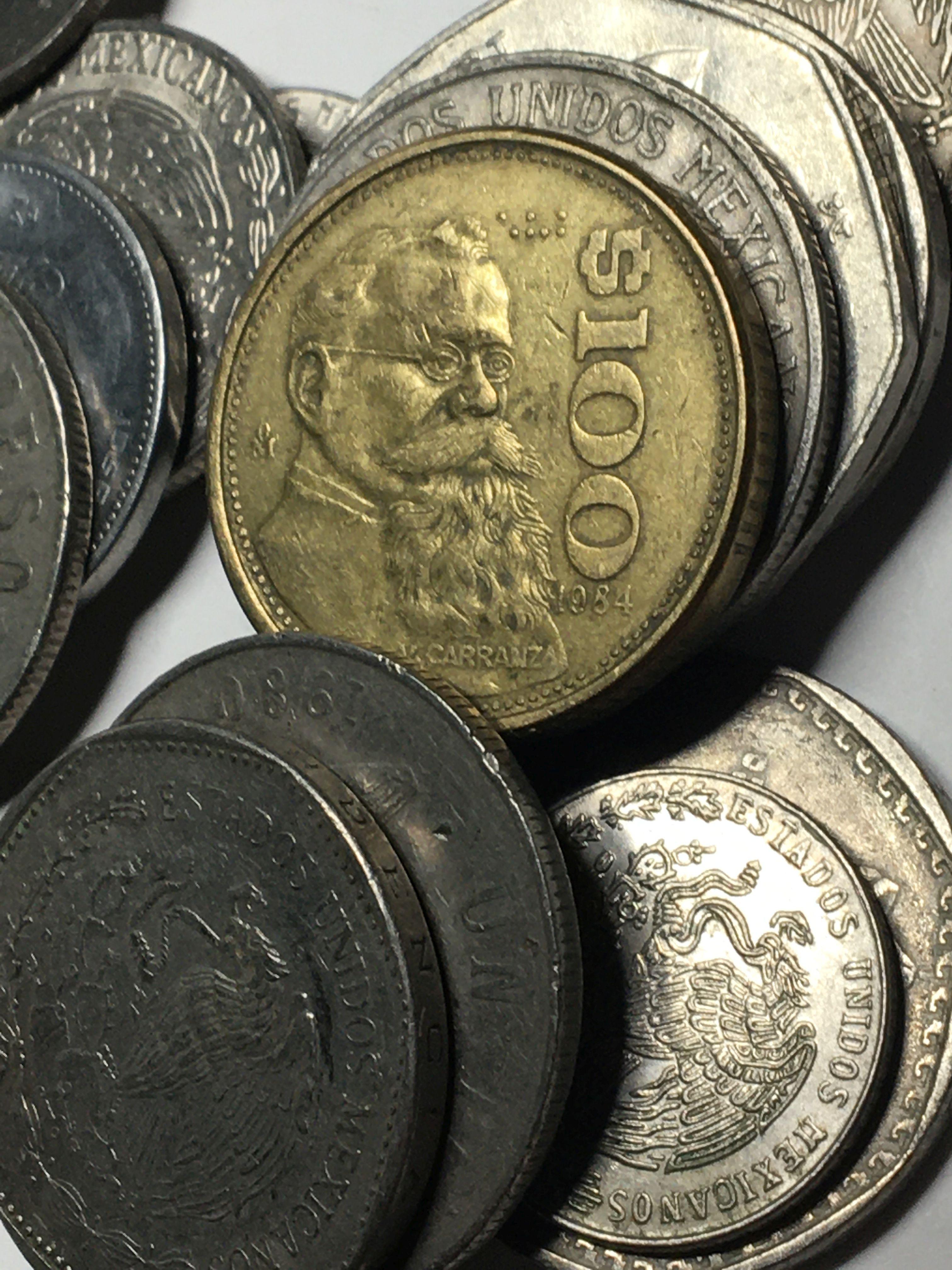 Vintage Mexico Pesos Lot 20 Coins