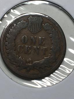 Indian Cent 1886 Nice Coin