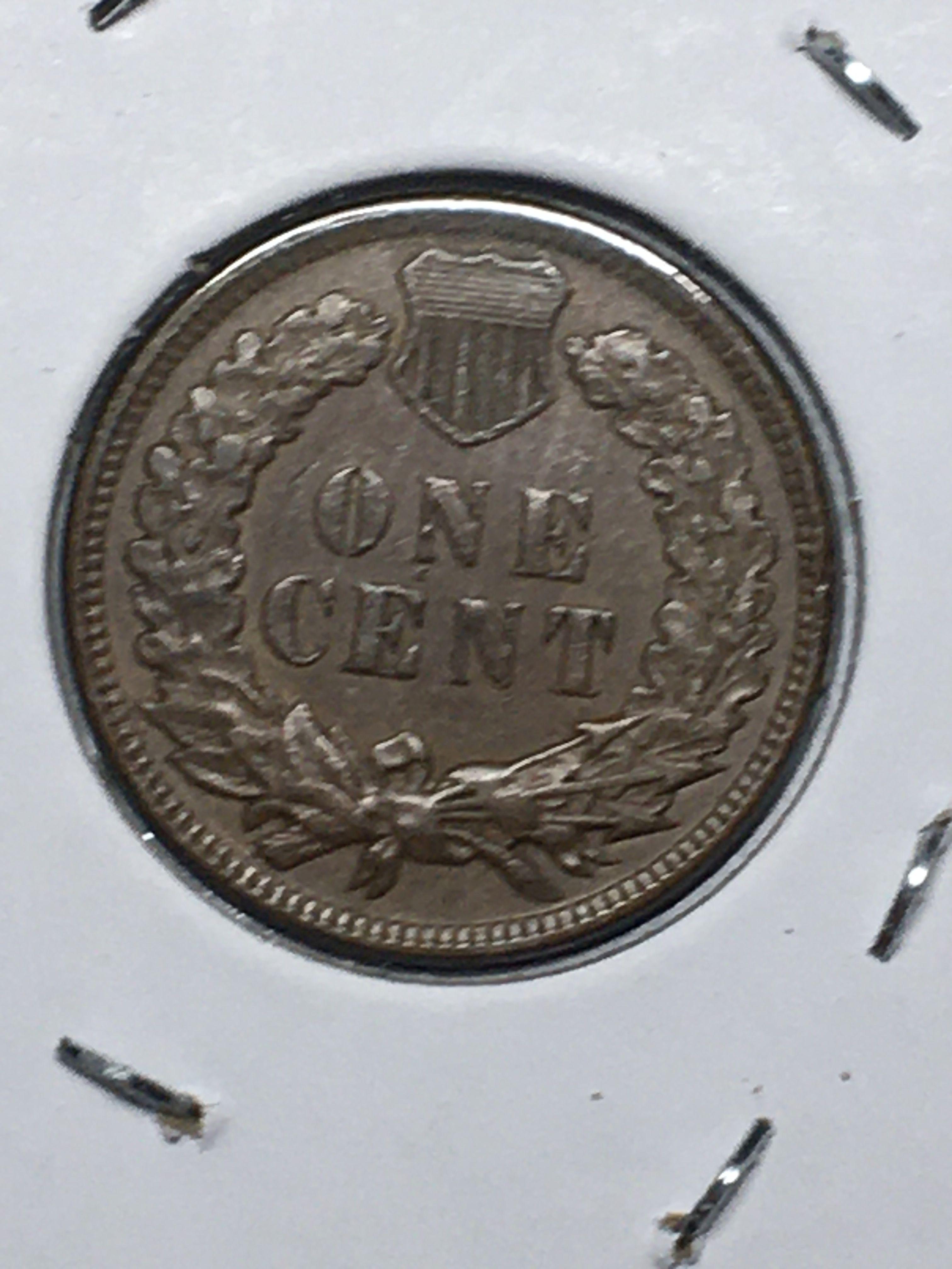 Indian Cent 1907 High Grade Full Liberty