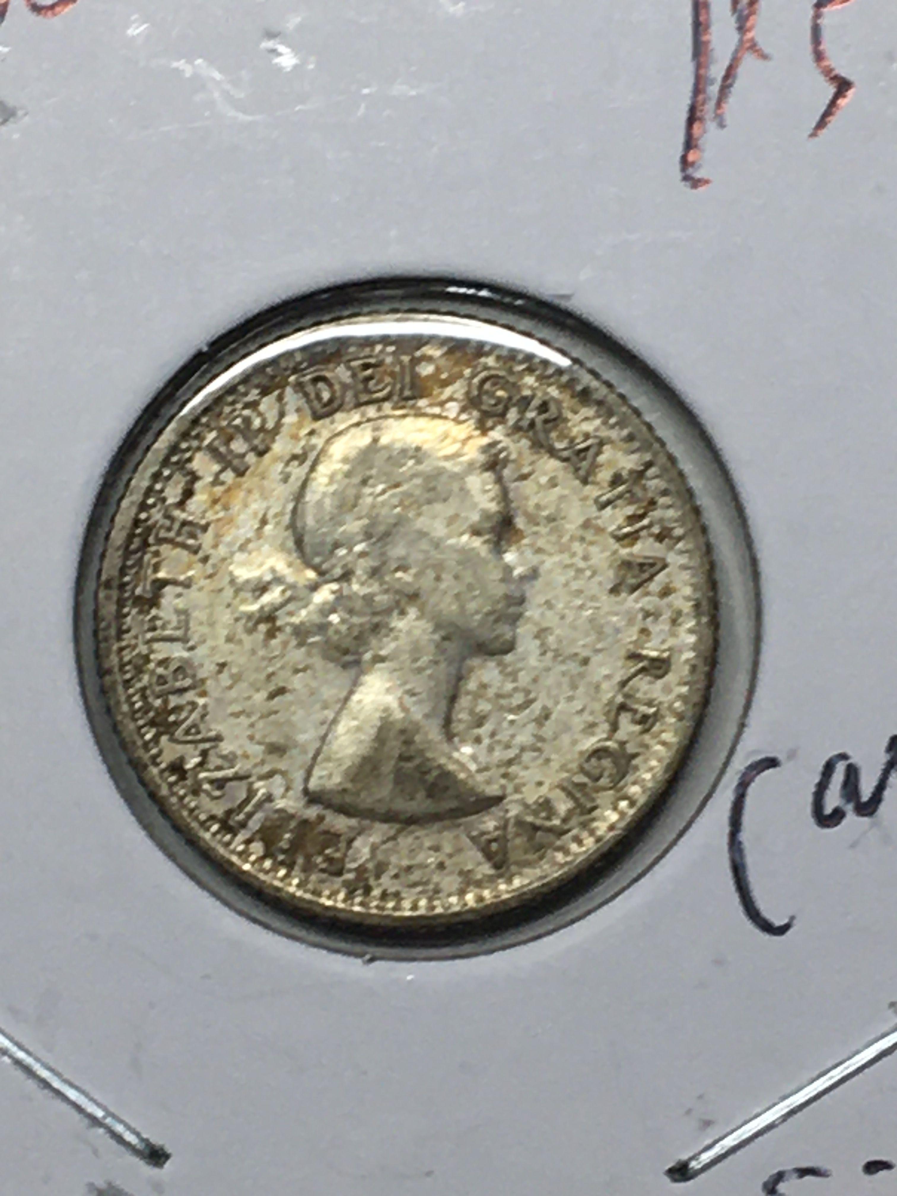 Canada Silver Dime 1953
