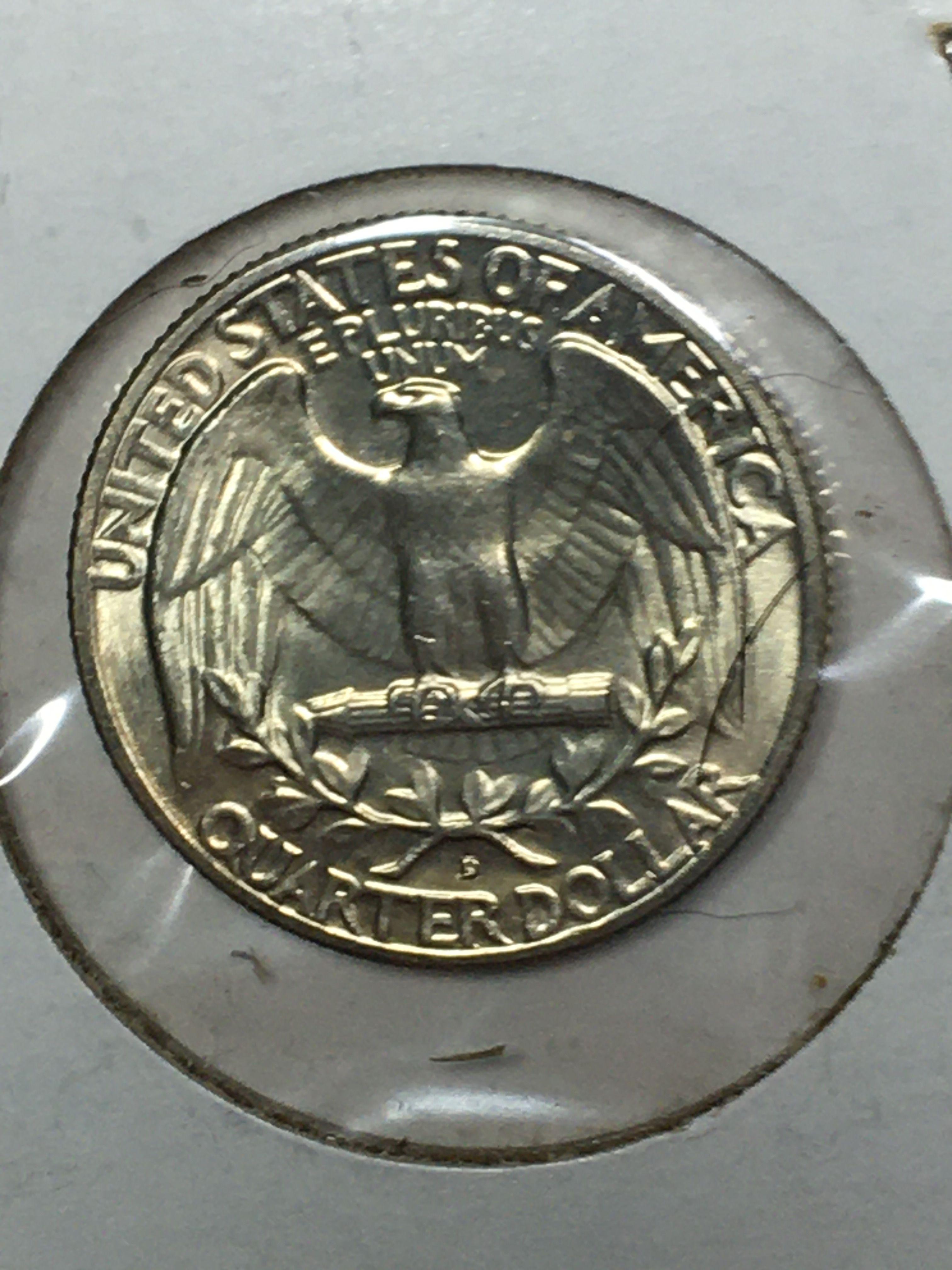Washington Silver Quarter 1956 Gem High Grade D D O   D D R Wow Coin $$$