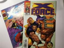 Vintage Marvel Comics Lot X Force Near Mint 2 Books