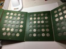 Jefferson Nickel Album Vintage With 56 Jefferson Nickles 9 Silver War Nickels And 5 Buffalo Nickels