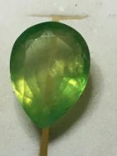 Emerald Columbian Transclucent Top Gem Natural Earth Mined Yellow / Green 5.86 Cts $$$ Rare Find