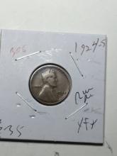 Lincoln Wheat Cent 1924 S