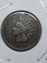 Indian Cent 1899 Nice