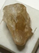 Orange Citrine Natural Untreated 41.5 Cts Nice Crystal
