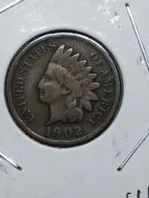 Indian Cent 1902