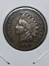 Indian Cent 1908 Nice Coin