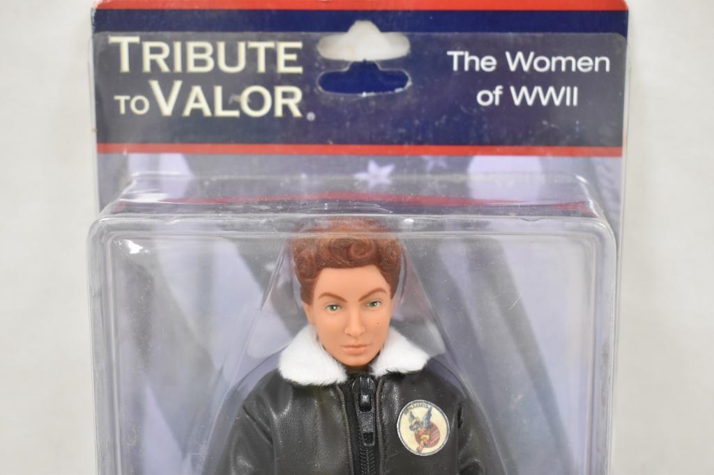 Four WWII Tribute to Valor Dolls