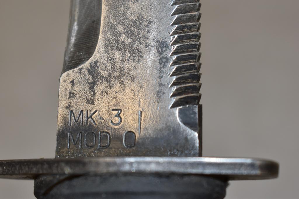 MK3 Mod O USN Vietnam  Knife and Scabbard