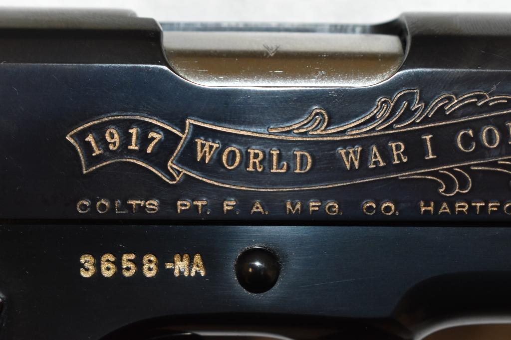 Gun. Colt 1911 45 Cal. Pistol