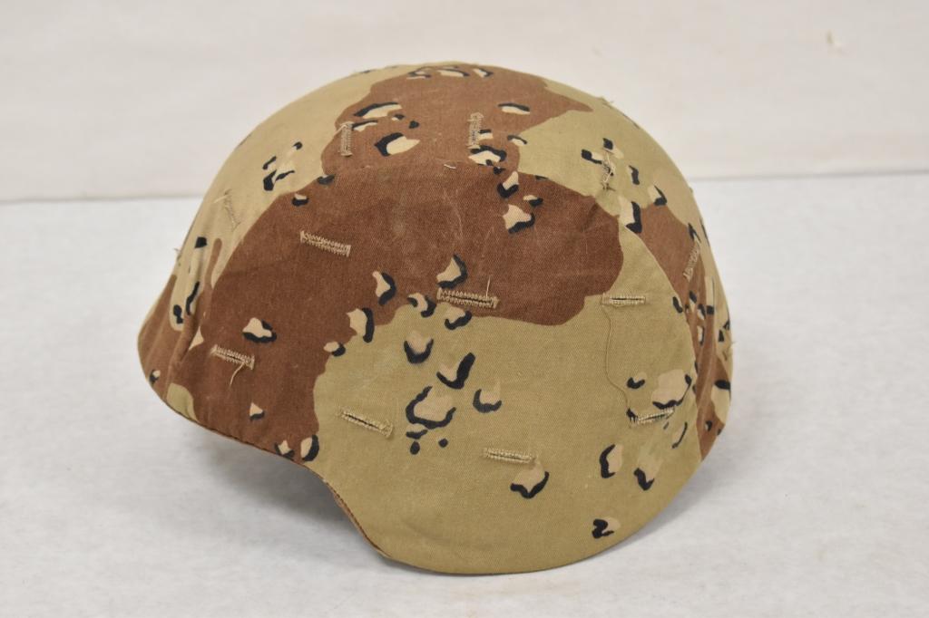US Desert Camo Helmet  & Cover