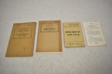 Four Military Field Manuals
