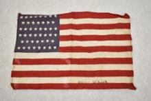 USA. 1908-1912 Forty Six Star American Flag