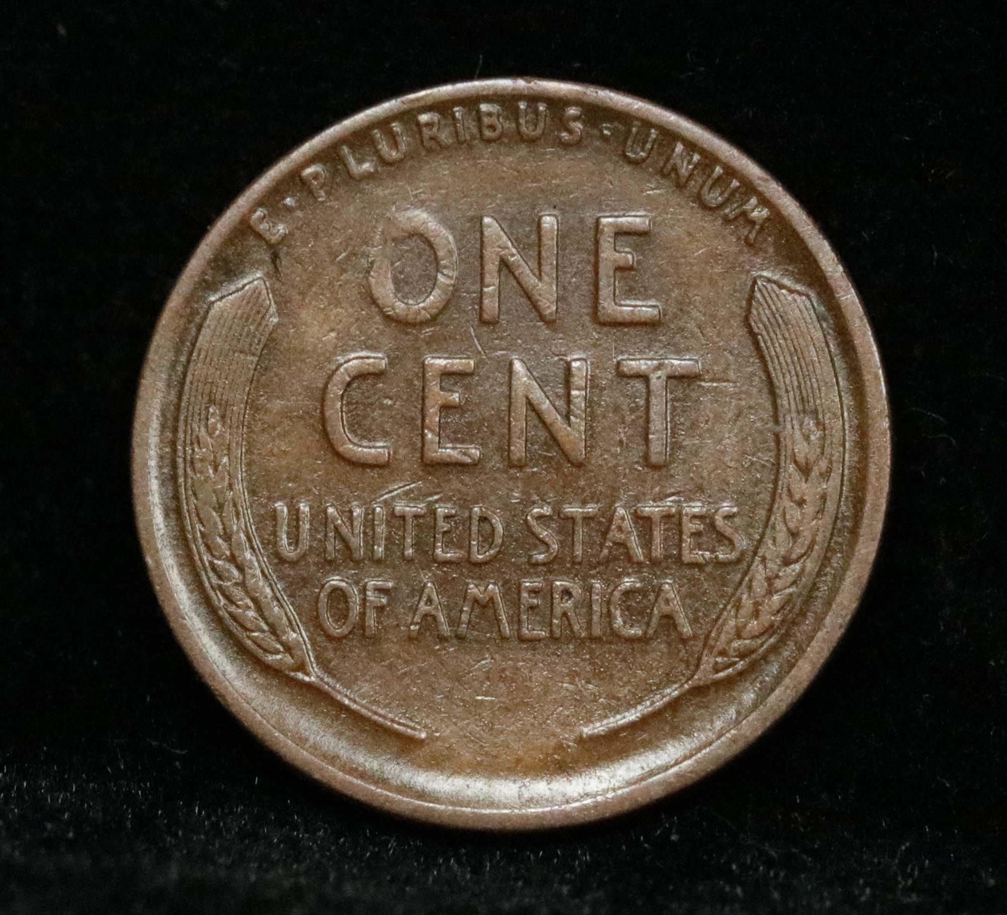 tough date 1915-d Lincoln Cent 1c good detail for the grade Grades xf+