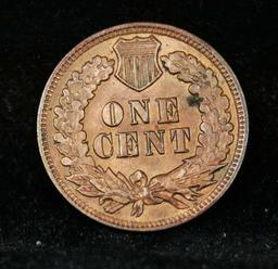 Virtually unc 1902 Indian Cent 1c good eye appeal Grades Choice AU/BU Slider